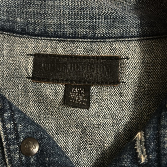 True Religion Jean jacket - Picture 2 of 4